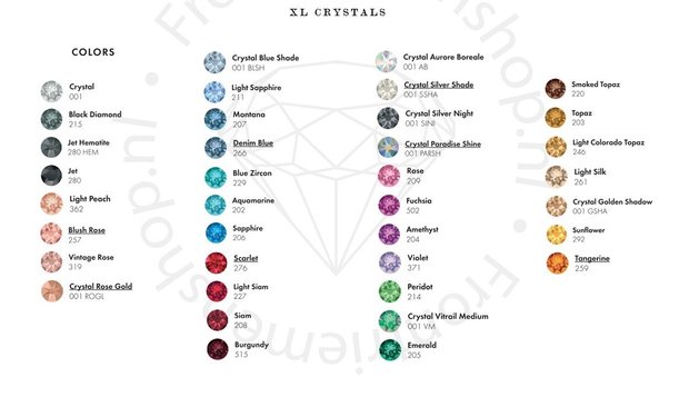 Oorbellen met crystal 